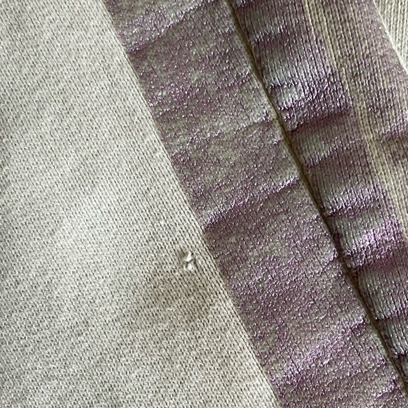 Mother Springy Lounger Jogger Pant Pastel Tie Dye Purple Stripe XS - Picture 8 of 9